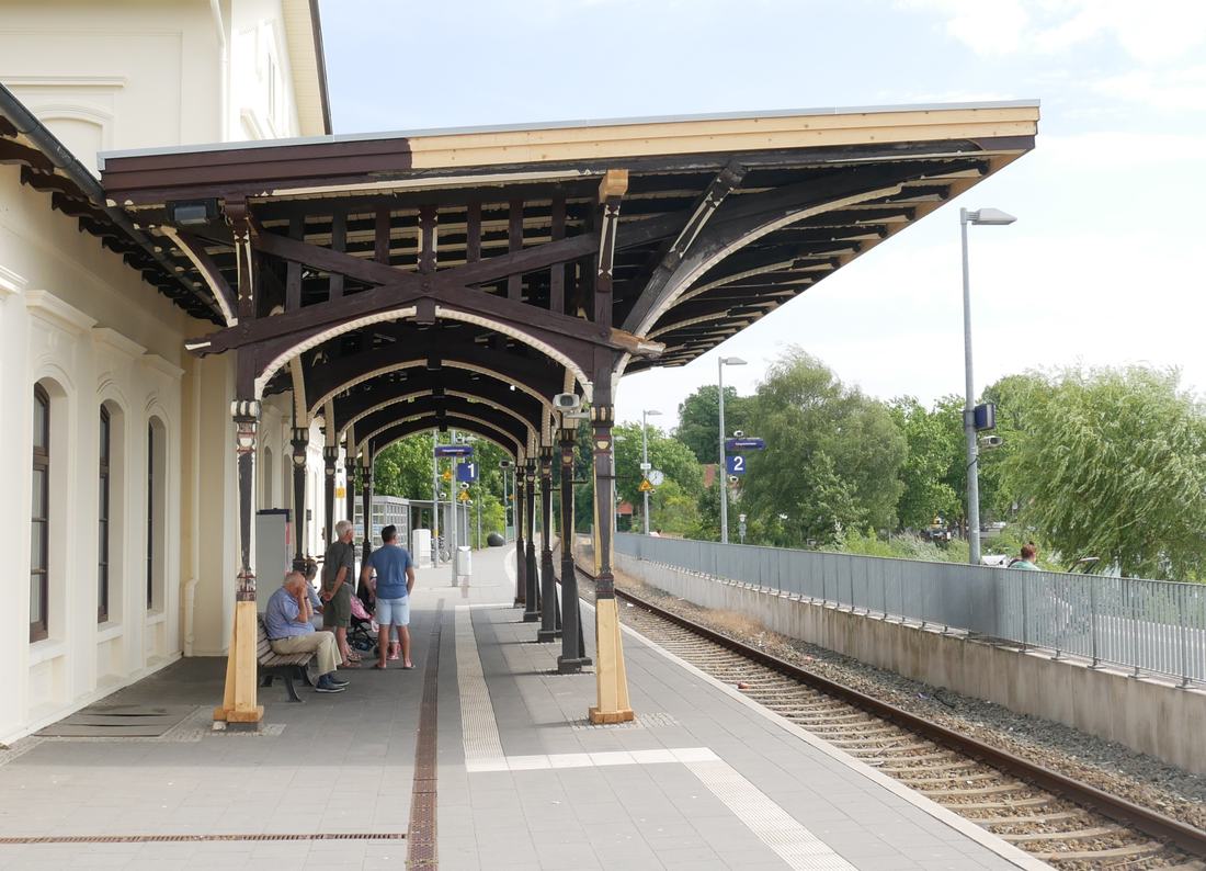 Bahnhof Plön, weiterer Bahnsteig